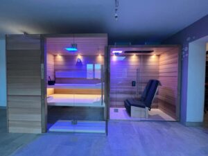 Sauna King relaxkabin és finnszauna kanadai cédrusból