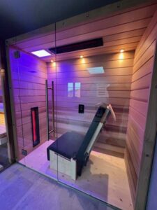 Sauna King relaxkabin és finnszauna kanadai cédrusból