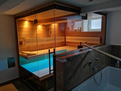 SAUNA KING FINN+INFRA KOMBINIERTE SAUNA MALLORCA FÜR 3-4 PERSONEN