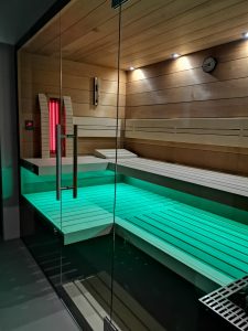 SAUNA KING FINN+INFRA KOMBINIERTE SAUNA MALLORCA FÜR 3-4 PERSONEN