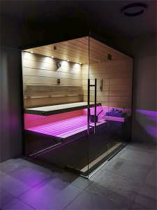 SAUNA KING FINN+BIO KOMBINIERTE SAUNA HAWAII FÜR 2-3 PERSONEN