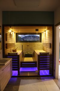 SAUNA KING FINN+BIO KOMBINIERTE SAUNA HAWAII FÜR 4-5 PERSONEN