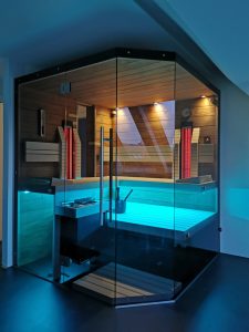 SAUNA KING FINN+INFRA KOMBINIERTE SAUNA MALLORCA FÜR 3-4 PERSONEN