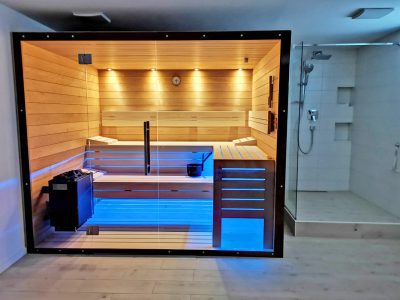 SAUNA KING FINN+BIO KOMBINIERTE SAUNA MALLORCA FÜR 4-5 PERSONEN