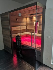 SAUNA KING FINN+INFRA KOMBINIERTE SAUNA MALLORCA FÜR 3-4 PERSONEN