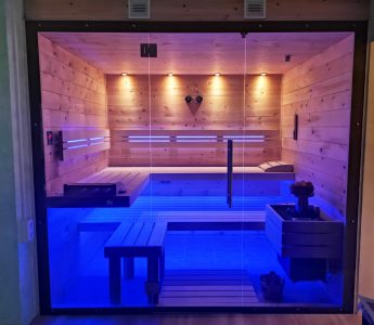 SAUNA KING FINN+BIO KOMBINIERTE SAUNA TENERIFFA FÜR 4-5 PERSONEN