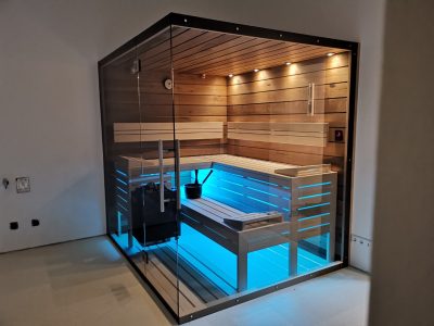 SAUNA KING FINN+INFRA KOMBINIERTE SAUNA MALLORCA FÜR 3-4 PERSONEN