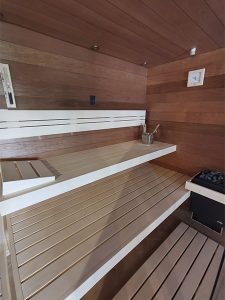 SAUNA KING FINNSAUNA RHODOS FÜR 2-3 PERSONEN