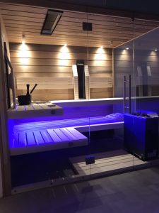SAUNA KING FINN+INFRA KOMBINIERTE SAUNA TENERIFFA FÜR 3-4 PERSONEN