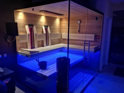 SAUNA KING FINN+INFRA KOMBINIERTE SAUNA MALLORCA FÜR 3-4 PERSONEN