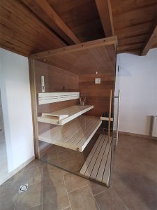 SAUNA KING FINNSAUNA RHODOS FÜR 2-3 PERSONEN