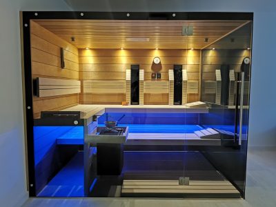 SAUNA KING FINN+BIO KOMBINIERTE SAUNA HAWAII FÜR 4-5 PERSONEN