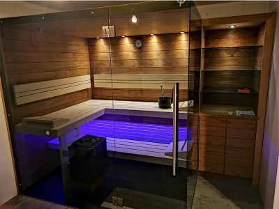 SAUNA KING FINN+INFRA KOMBINIERTE SAUNA TENERIFFA FÜR 3-4 PERSONEN