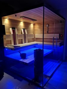 SAUNA KING FINN+BIO KOMBINIERTE SAUNA HAWAII FÜR 4-5 PERSONEN