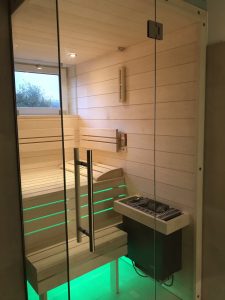 SAUNA KING FINNSAUNA RHODOS FÜR 2-3 PERSONEN