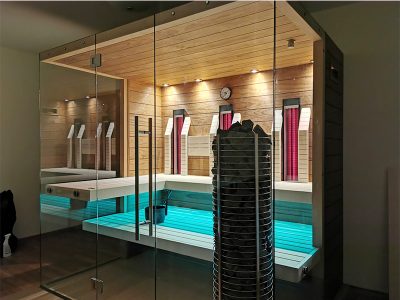 SAUNA KING FINN+INFRA KOMBINIERTE SAUNA TENERIFFA FÜR 3-4 PERSONEN