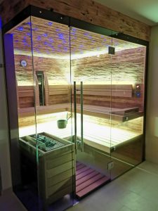 SAUNA KING FINN+BIO KOMBINIERTE SAUNA HAWAII FÜR 4-5 PERSONEN