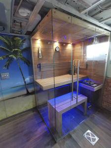 SAUNA KING FINNSAUNA HAWAII FÜR 1-2 PERSONEN