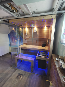 SAUNA KING FINNSAUNA HAWAII FÜR 1-2 PERSONEN