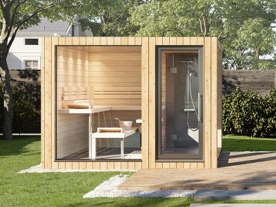 SAUNA KING GARTENSAUNA 315X260CM (NR. 3)