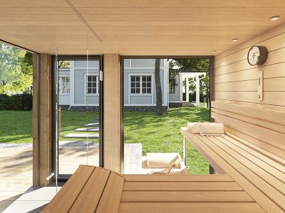 SAUNA KING GARTENSAUNA 315X260CM (NR. 3)