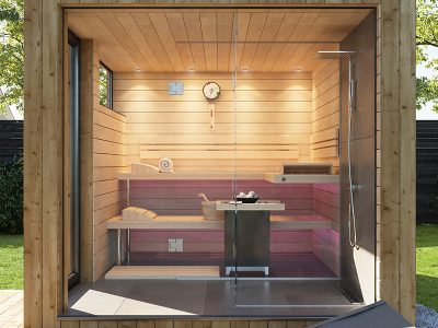 SAUNA KING GARTENSAUNA 315X260CM (NR. 3)