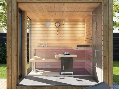 SAUNA KING GARTENSAUNA 315X260CM (NR. 3)