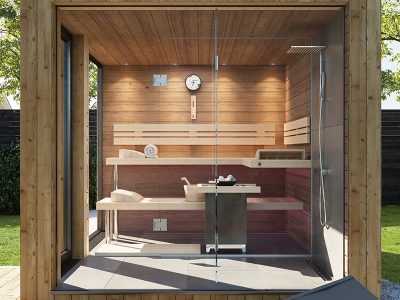 SAUNA KING GARTENSAUNA 315X260CM (NR. 3)