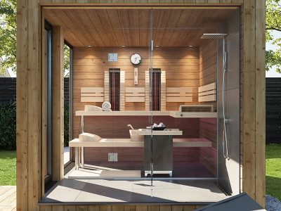 SAUNA KING GARTENSAUNA 315X260CM (NR. 3)