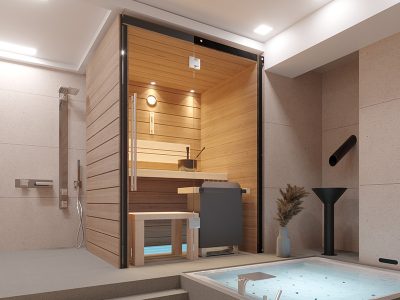 SAUNA KING FINNSAUNA HAWAII FÜR 1-2 PERSONEN