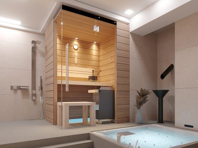 SAUNA KING FINNSAUNA RHODOS FÜR 1-2 PERSONEN
