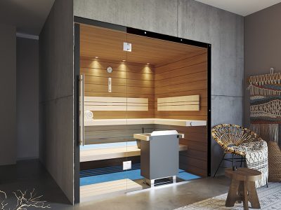 SAUNA KING FINNSAUNA HAWAII FÜR 2-3 PERSONEN