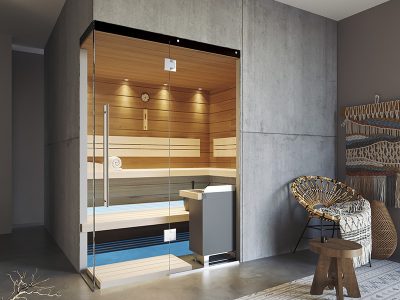 SAUNA KING FINNSAUNA RHODOS FÜR 2-3 PERSONEN