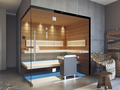 SAUNA KING FINNSAUNA TENERIFFA FÜR 2-3 PERSONEN