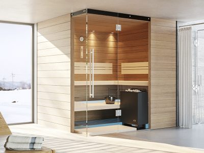 SAUNA KING FINNSAUNA RHODOS FÜR 3-4 PERSONEN
