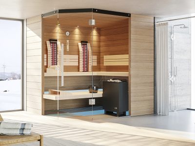 SAUNA KING FINN+INFRA KOMBINIERTE SAUNA MALLORCA FÜR 3-4 PERSONEN