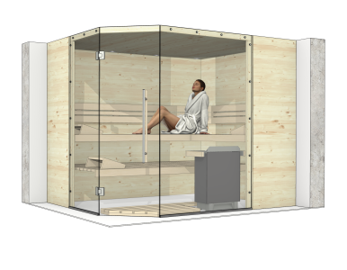 SAUNA KING FINNSAUNA MALLORCA FÜR 4-5 PERSONEN