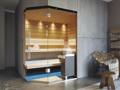 SAUNA KING FINN+BIO KOMBINIERTE SAUNA MALLORCA FÜR 2-3 PERSONEN