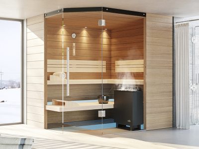 SAUNA KING FINN+BIO KOMBINIERTE SAUNA MALLORCA FÜR 3-4 PERSONEN