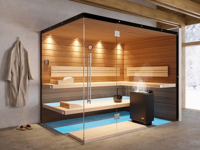 SAUNA KING FINN+BIO KOMBINIERTE SAUNA TENERIFFA FÜR 4-5 PERSONEN