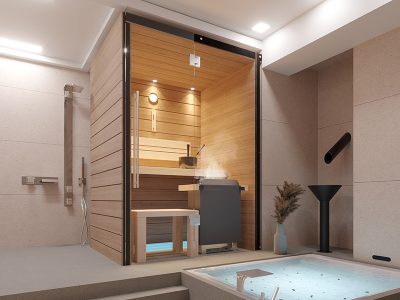 SAUNA KING FINN+BIO KOMBINIERTE SAUNA HAWAII FÜR 1-2 PERSONEN