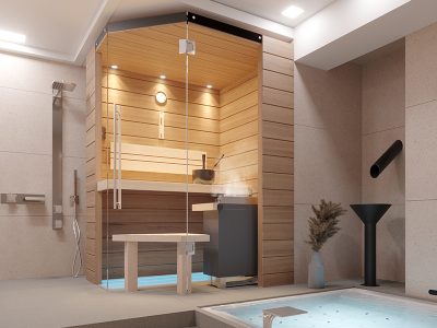 SAUNA KING FINN+BIO KOMBINIERTE SAUNA MALLORCA FÜR 1-2 PERSONEN